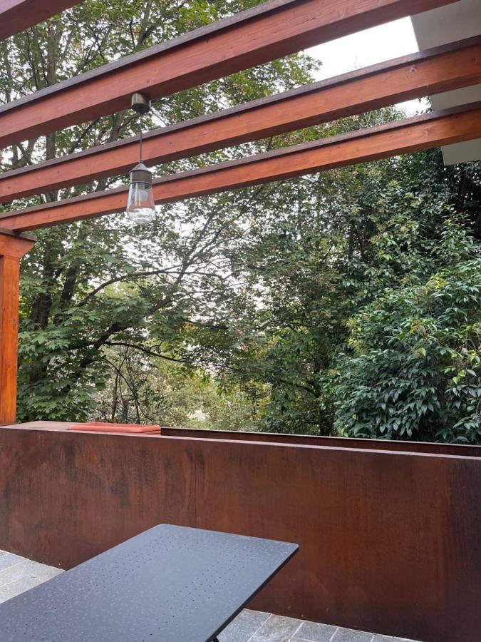 Verde Rame In Citta' Alta Con Garage Charme E Relax Lägenhet Bergamo Exteriör bild